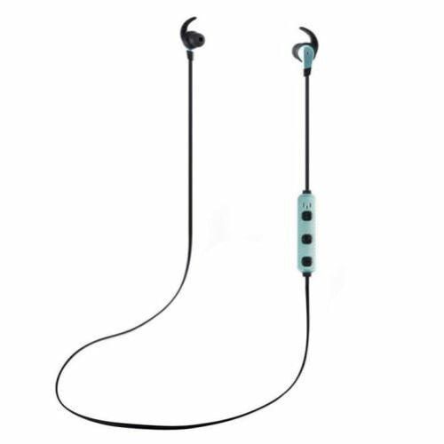 iUni CB82 green Bluetooth earbuds for sports, wireless headphones