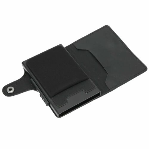 Open iUni P4 RFID Wallet with Card Slots and Money Clip