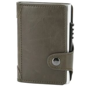 iUni P4 Dark Brown RFID Blocking Wallet - Men's Wallet