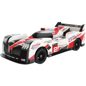 iUni 05599 red and white RC race car angled view - Nonbrand Remote control vehicle