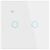 iUni 2F Smart Touch Switch, Wi-Fi, Tempered Glass, LED 141391949