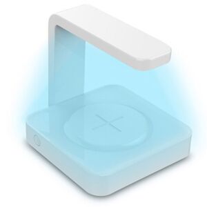 iUni X15 wireless charger and UV sterilizer in operation - Wireless Charger