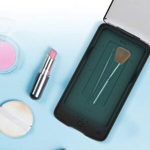 iUni X17 UV Sterilizer with makeup brushes and lipstick inside - Pulse oximeter