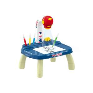 Kids in Painting Projection Table, drawing table with projector, 4 slides, for ages 3+ - Drawing Board