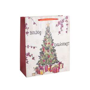 Pungă cadou de Crăciun cu design de brad de Crăciun - Nonbrand Pungi cadou