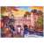 Ravensburger 1000 piece jigsaw puzzle, Bath Romance, featuring a scenic view of a bridge over a river with a couple walking by