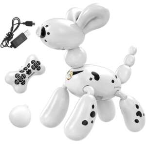 iUni K32A intelligens robotkutya, ballon kutya, 50 parancs, érintésvezérlés, távirányító, fekete-fehér 74954001 Játék autók - Robot
