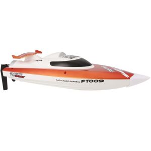 iUni FT009i Top Speed Racing Flipped Boat távirányítóval és 2 elemmel, narancssárga színű 144122785 - IUni