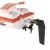 iUni FT009i Top Speed Racing Flipped Boat z 2 bateriami do pilota, pomarańczowy 144122785