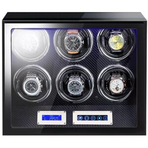 Luxury Watch Winder 6 Carbon with iUni Fingerprint 146887335 - Fashion & Clothing