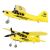 Ikonka RC Sárga Piper J-3 Cub Repülőgép Szögletes Nézetek