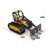 Alexander Toys Constructor Dety Bulldozer metal construction toy, assembled, 216 pieces