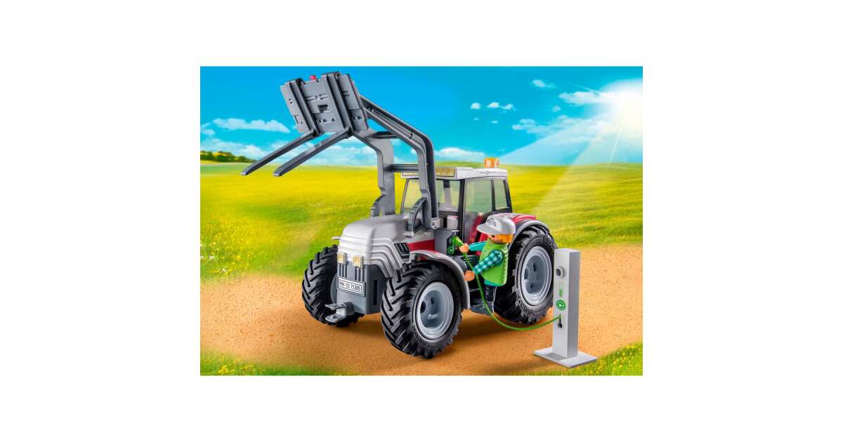 Playmobil Traktor Grun