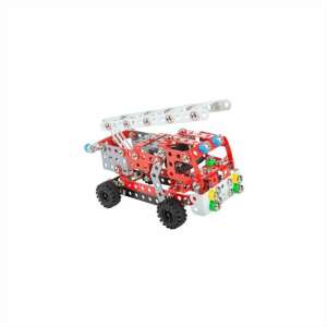 Alexander Toys Constructor Fire Engine, assembled metal construction toy, red fire truck with ladder - ALEXANDER