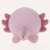 Flockies S2 collectible figure - Alan the axolotl, pink plush toy with big eyes
