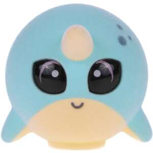 Flockies S2 collectible figure - Niko the narwhal, front view - TM Toys Figure