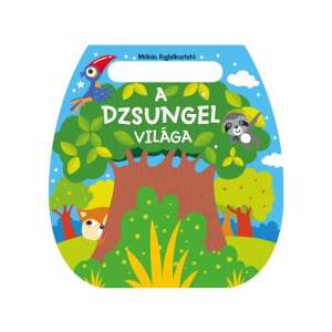 Mókás foglalkoztató - A dzsungel világa Beschäftigungsbuch mit Dschungeltieren und Aktivitäten für Kinder - Kinderheft Logik