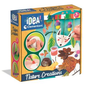Idea Clementoni Nature Creations craft kit packaging, DIY nature art project - Clementoni