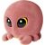 Flockies S2 Carla the Crab collectible figure, cute velour toy with big eyes