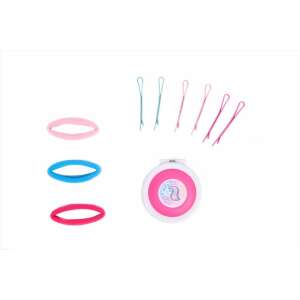 Canenco Create It! Cretă pentru păr și accesorii, Galaxy Neon, Set de cretă pentru păr, Culoare temporară pentru păr, Accesorii pentru coafare - Create It!