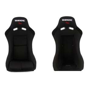 Scaun sport Bride Low Max K109 negru, vedere din față și din spate - Scaune auto