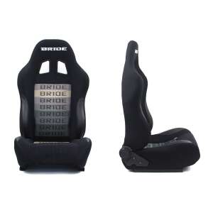 Scaun auto Bride Sportülés Rapid Bride Negru-Gri, vedere din față și din lateral - Scaune auto