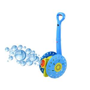 Bubble cart, blue bubble blower, bubble machine, kids toy, outdoor fun, push toy - Bubble Blower