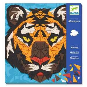 Djeco Mozaikok Művészeti Készlet, Tigris Mozaik, Gyermekek Kézműves Tevékenysége - Kreatív játék