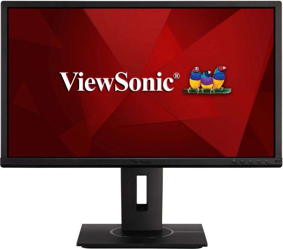 24" viewsonic vg2440 lcd monitor fekete