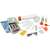 Buki Rocket Science interactive science kit for kids, all parts of the kit laid out