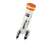 Buki Rocket Science interactive science kit for kids, white rocket with orange top