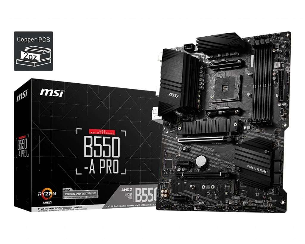 MSI B550-A PRO alaplap