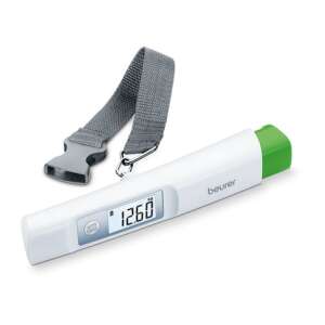 Beurer LS 20 ECO Luggage Scale, white, digital, battery-free, with strap - Luggage scale