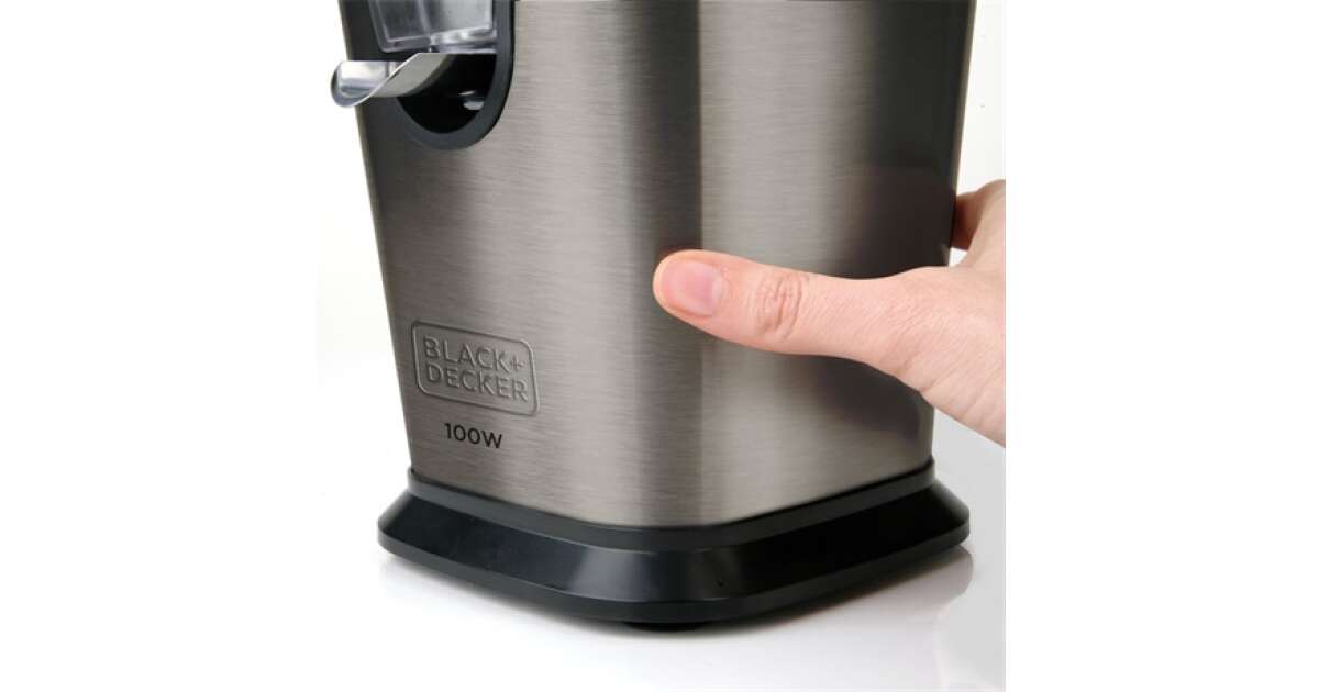 Black Decker Citrus juicer, Juice maker kitchen appliance Stock