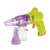 Bug vacuum for kids, green and purple, with clear container and two nozzles