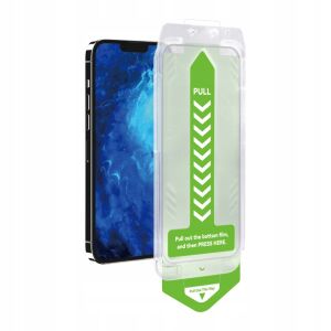 Wozinsky Premium Glass iPhone 14 Plus képernyővédő rögzítőkerettel - Wozinsky