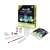 Mini Lab Fluo & Glow science kit for kids, includes glow in the dark paint, UV light, and instructions