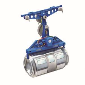 KidzRobotix Tin Can Cable Car construit, un proiect STEM distractiv pentru copii - Jocuri stiintifice si exploratori