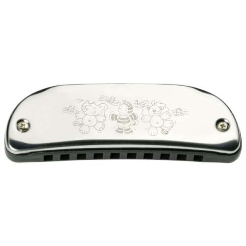 Gravírozott szájharmonika - 10 hang