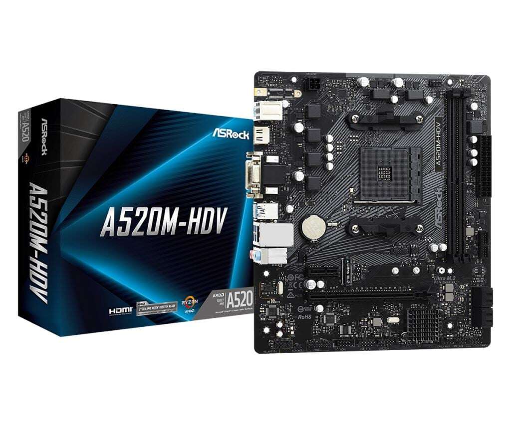 ASRock A520M-HDV alaplap