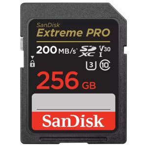 SanDisk Extreme PRO 256GB SDXC UHS-I Speicherkarte - SanDisk
