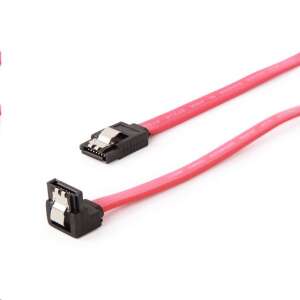 Gembird Cablexpert SATA III Data Cable with Metal Latch 50 cm, Right Angled (CC-SATAM-DATA90) 79231051 - Data Cable