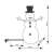 Somogyi LED Schneemann Abmessungen - Höhe 90cm, Breite 68cm