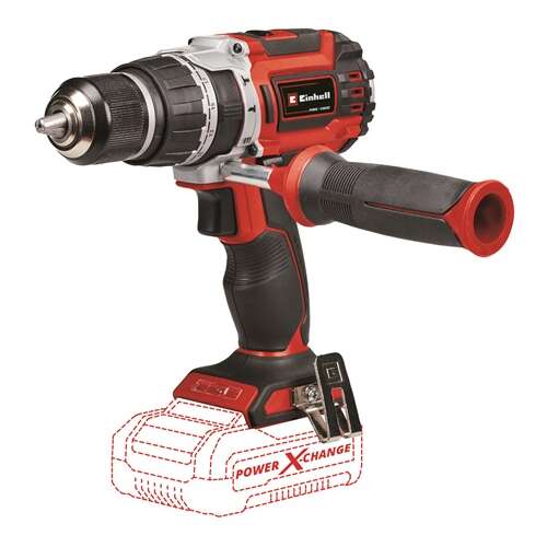 Einhell TP-CD 18/60 LI- I BL - SOLO akkus ütvefúró-csavarozó, piros és fekete, akkumulátorral