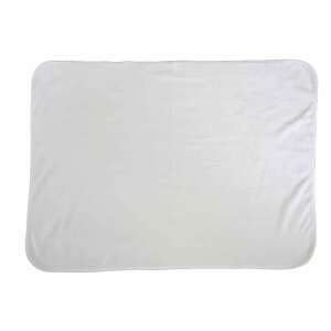 Fehér Wellsoft babatakaró, puha és kényelmes a babának - Babatakaró