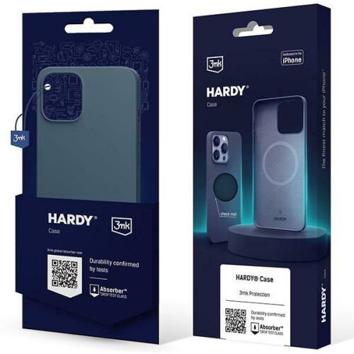 3MK Hardy iPhone 15 Pro Max tok csomagolása, tartós telefonvédelem - 3MK