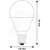 Avide ABMG14NW-6.5W LED gömb izzó méretei, E14, 6.5W, 4000K, 806 lumen