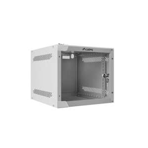 Lanberg 10-inch 4U Wall Mount Rack Cabinet, Grey - Computers and Accessory
