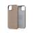 Njord byELEMENTS Fabric Just iPhone 14 Plus case in Pink Sand, a sustainable and stylish phone case made from recycled materials