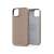 Njord byELEMENTS Fabric Just iPhone 14 Plus case in Pink Sand, a sustainable and stylish phone case made from recycled materials